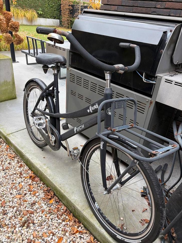Puch Crunch Opknapper - Zwarte Fiets, Fietsen en Brommers, Fietsen | Dames | Damesfietsen, Gebruikt, Overige merken, 53 tot 56 cm