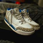 Nike Air Jordan 3 AJ3 Wizards blue maat 36.5, Nike Air Jordan, Wit, Ophalen of Verzenden, Sneakers of Gympen