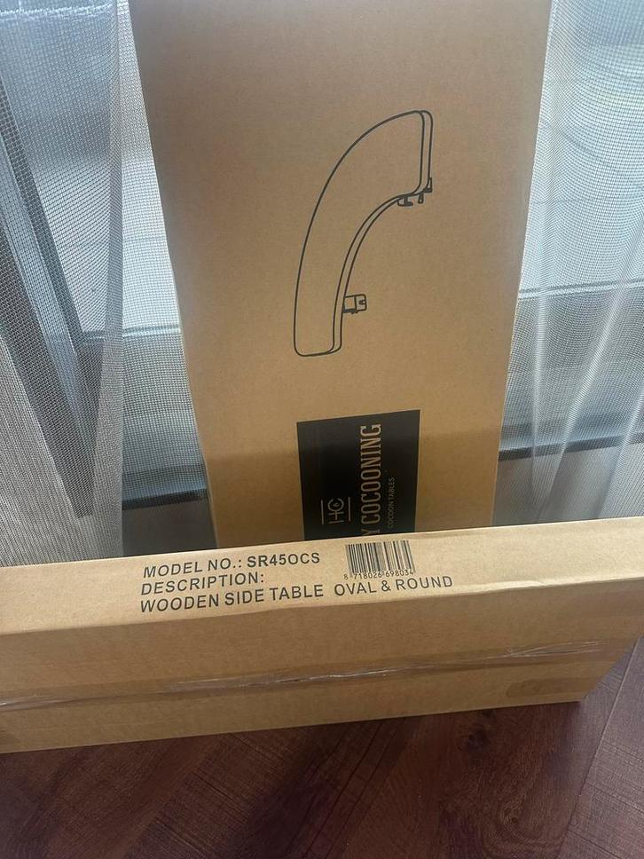 2x set van 2 Happy cocooning side table - NIEUW!, Tuin en Terras, Vuurtafels, Nieuw, Ophalen of Verzenden