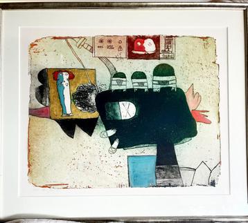 Michel van Overbeeke - Litho 'Operatietafel' 47/75 beschikbaar voor biedingen