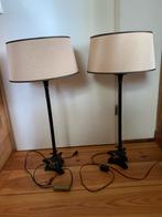 2 tafellampen, Ophalen of Verzenden, Gebruikt, 50 tot 75 cm