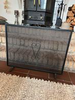 Mooi haardscherm, Huis en Inrichting, Haarden, Ophalen, Zo goed als nieuw, Vrijstaande haard, Houthaard