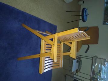 4 Rex klapstoelen Niko Karlj vintage fauteuils 1952 hoog  beschikbaar voor biedingen