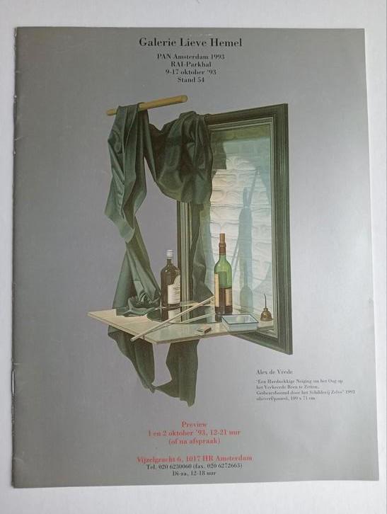 Kunstcatalogus Galerie Lieve Hemel - PAN Amsterdam 1993, Antiek en Kunst, Kunst | Overige Kunst, Ophalen of Verzenden