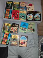 Collectie Tintin Franstalig, Meerdere stripboeken, Ophalen of Verzenden, Gelezen, Hergé