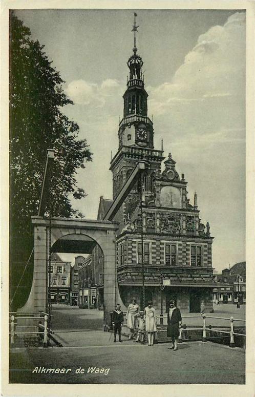 (381-358-001) Alkmaar De Waag, Verzamelen, Ansichtkaarten | Nederland, Noord-Holland, Verzenden