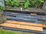 Buiten planken Douglas Fijnbezaagd Sponningplanken, Doe-het-zelf en Verbouw, Hout en Planken, Ophalen, Zo goed als nieuw, Overige houtsoorten