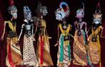 Indonesische staafpoppen - ‘wayang golek’, Verzamelen, Poppen, Ophalen of Verzenden, Zo goed als nieuw, Pop