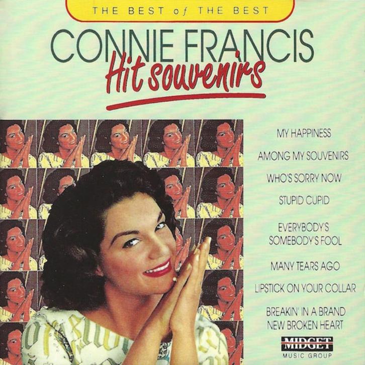 Connie Francis – Hit Souvenirs, Cd's en Dvd's, Cd's | Pop, 1960 tot 1980, Ophalen of Verzenden