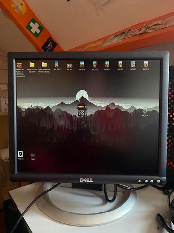 Dell monitor Werkt goed (combi deal!) beschikbaar voor biedingen