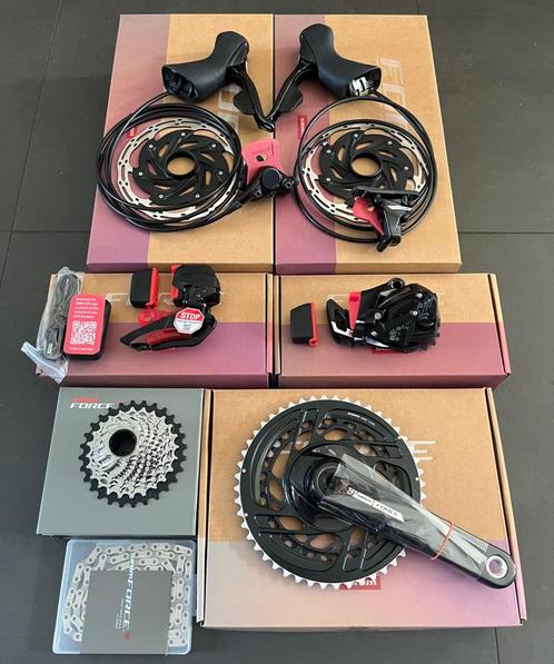 SRAM Force AXS D2 12 speed complete groepset, Fietsen en Brommers, Fietsonderdelen, Nieuw, Racefiets, Overige typen, Ophalen of Verzenden