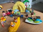 Playmobil, vakantie, camping, jetski, tent, bolderkar, Ophalen, Gebruikt