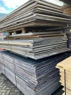 Betontriplex platen partij gebruikt, Doe-het-zelf en Verbouw, Platen en Panelen, Ophalen, Gebruikt, Betonplex, Minder dan 20 mm
