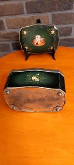 BLIKKEN KOEKTROMMELTJE en CHINEES HOUTEN THEE KISTJE, Verzamelen, Blikken, Ophalen of Verzenden, Zo goed als nieuw, Overige