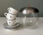 Nespresso Espresso kopjes en cuphouder, Ophalen of Verzenden, Overige stijlen, Kop(pen) en/of Schotel(s), Glas