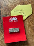 Bart Baan zilverkleurige pin, Verzamelen, Ophalen of Verzenden