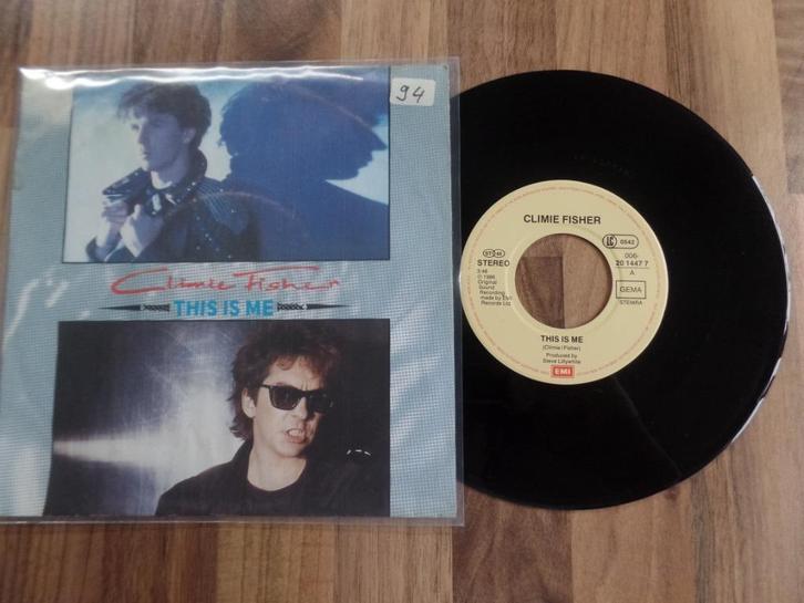single  Climie Fisher - This Is Me , Cd's en Dvd's, Vinyl Singles, Gebruikt, Single, Pop, 7 inch, Ophalen of Verzenden
