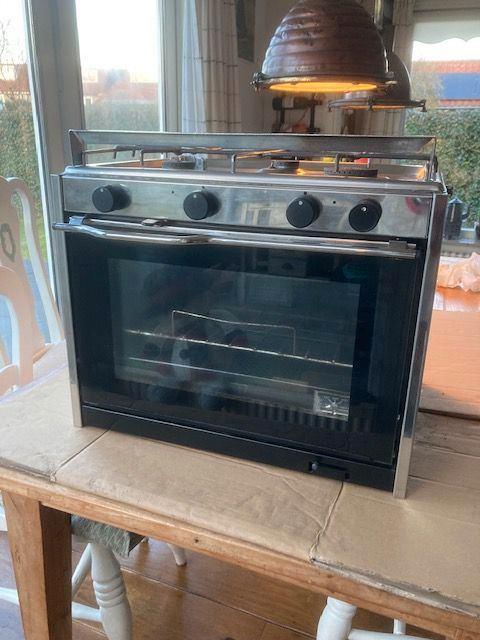 Gascomfort met oven 3 pits, Techimpex XL3, Watersport en Boten, Accessoires en Onderhoud, Gebruikt, Kombuis en Sanitair, Ophalen