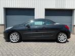 Peugeot 207 CC cabrio Zwart benzine - nieuwe apk -, Voorwielaandrijving, Zwart, 4 cilinders, Cabriolet