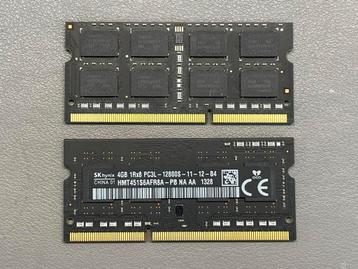 Hynix 4GB SK PC3L-12800 1600MHz Geheugen (set van 2) beschikbaar voor biedingen