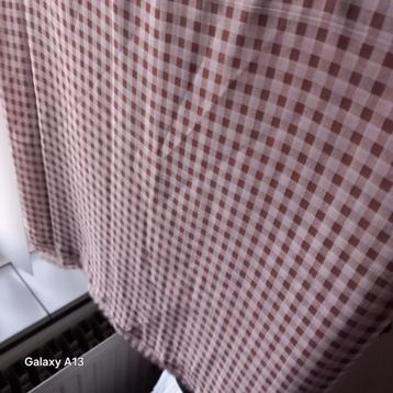 Vintage geruite stof - Foalstof Dunnestof beschikbaar voor biedingen