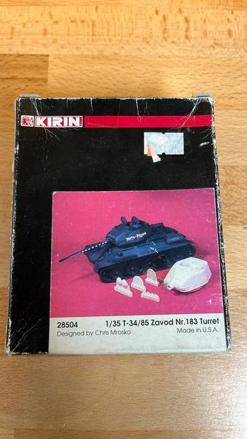 Kiren t34/85 koepel beschikbaar voor biedingen