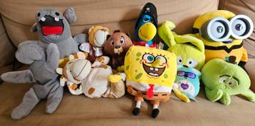 Grote verzameling knuffels beschikbaar voor biedingen