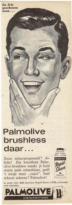 PALMOLIVE BRUSHLESS DAAR 1963, Verzenden, Zo goed als nieuw, Overige typen