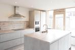 KEUKEN MET EILAND, BETONGRIJS EN HOUTLOOK BLAD, Huis en Inrichting, Keuken | Complete keukens, Ophalen, Gebruikt, Enkelwandige keuken