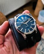 Luxe horloge - Maurice Lacroix, Leer, Staal, Polshorloge, Zo goed als nieuw