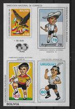 Bolivia Michel blok 98 postfris, ongetand WK VOETBAL 1982, Postzegels en Munten, Postzegels | Amerika, Ophalen of Verzenden, Zuid-Amerika