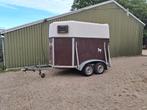 Blomert 2 paards trailer, Dieren en Toebehoren, Ophalen, Gebruikt, Hout, 2-paards trailer
