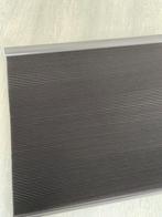 Grijze plissé gordijn 60x160-180 cm, Huis en Inrichting, Stoffering | Gordijnen en Lamellen, Ophalen, 50 tot 100 cm, Zo goed als nieuw
