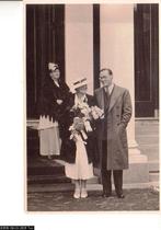 Ansichtkaart	Juliana	& Bernhard	& Wilhelmina (verloving), Verzenden, 1920 tot 1940, Ongelopen, Sterren en Beroemdheden