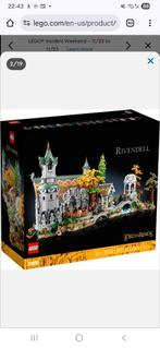 Gezocht Lego 10316 Lord of the rings Rivendell, Ophalen, Zo goed als nieuw, Complete set, Lego