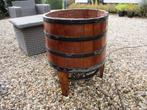 TeKoop Antieke ton als planten bak, Ophalen, Gebruikt, Minder dan 60 cm, Rond