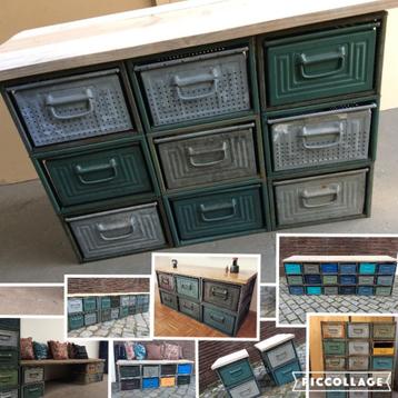 Modulaire KASTEN OpbergKast LadeKast Kast Dressoir naar wens beschikbaar voor biedingen