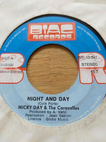 Micky Day & th Caravelles , night and day beschikbaar voor biedingen