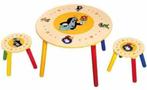 2 Krukjes met Houten kindertafel van de kleine mol, Warzenrieder Str.6 93458 Eschlkam, Germany, Bino Mertens GmbH, Nieuw, Ophalen of Verzenden