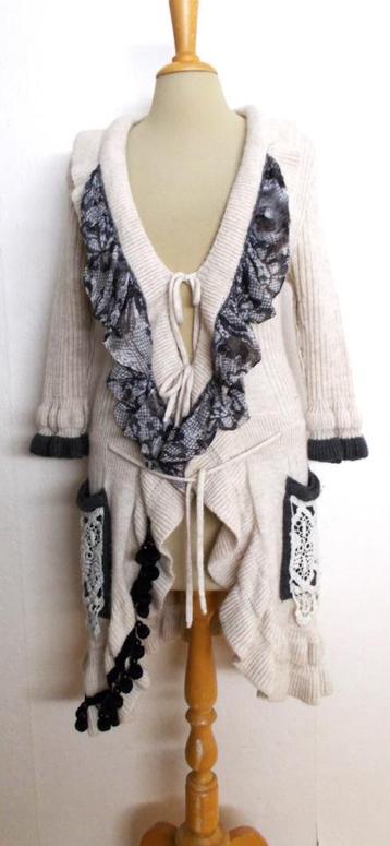 Prachtig baby Alpaca wollen vest van Elisa Cavaletti! M beschikbaar voor biedingen