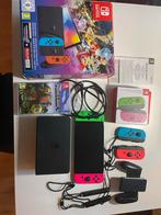 Nintendo Switch OLED - Zo goed als nieuw!, Spelcomputers en Games, Spelcomputers | Nintendo Switch, Switch OLED, Met games, Ophalen of Verzenden
