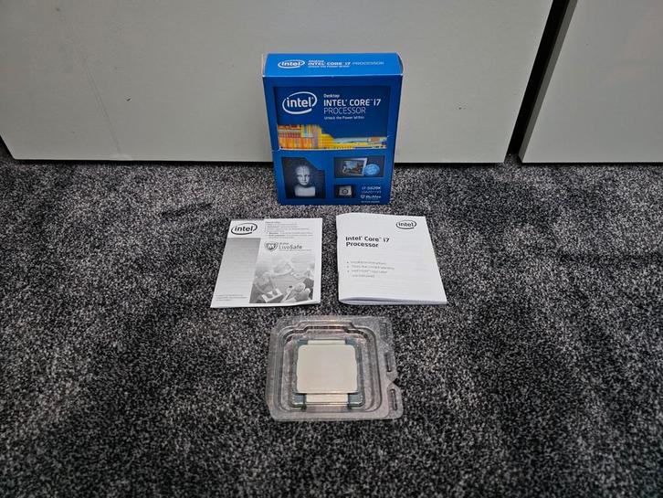 Intel Core i7-5820K (LGA2011v3 socket), Computers en Software, Processors, Gebruikt, 6-core, 3 tot 4 Ghz, Ophalen of Verzenden
