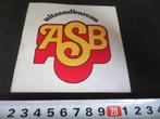 sticker ASB uitzendbureau logo op wit, Verzamelen, Stickers, Ophalen, Zo goed als nieuw, Bedrijf of Vereniging