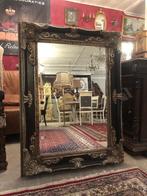 Groot spiegel klassiek / antieke barok goud, zwarte lijst