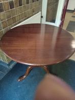Antieke til top tafel 90 cm x 73 cm hoog, Ophalen of Verzenden, Zo goed als nieuw, Rechthoekig, 50 tot 100 cm