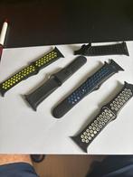 Set Apple watch bandjes, Ophalen of Verzenden, Zo goed als nieuw, Zwart, Android
