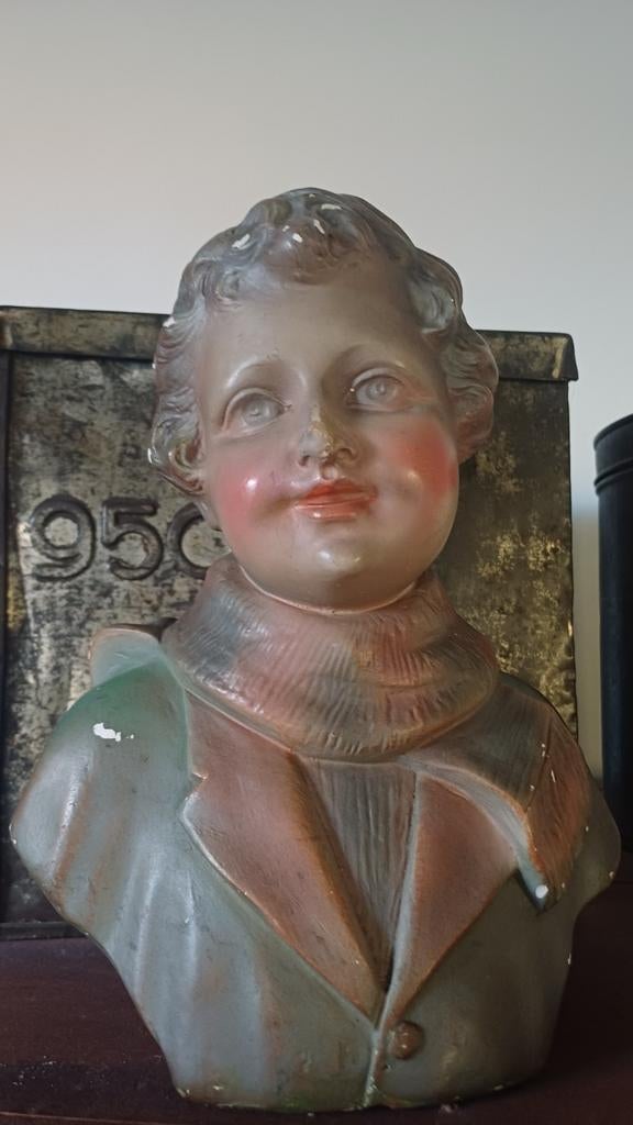 Gesigneerde buste R. Volpi 106, Ophalen