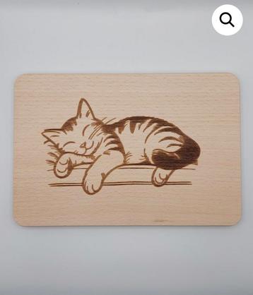 Plank poes beschikbaar voor biedingen