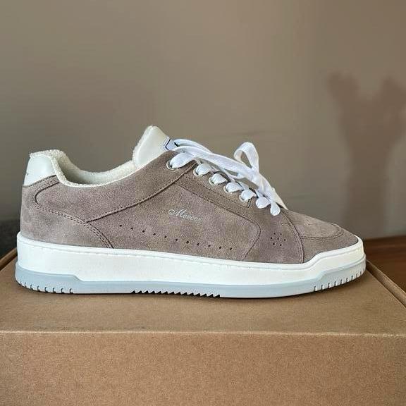 Mercer Amsterdam - The Open Era - 858 a Brown/Grey, Kleding | Heren, Bruin, Nieuw, Ophalen of Verzenden, Sneakers of Gympen