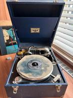 Polydor koffergrammofoon incl. 78 toeren platen, Ophalen of Verzenden
